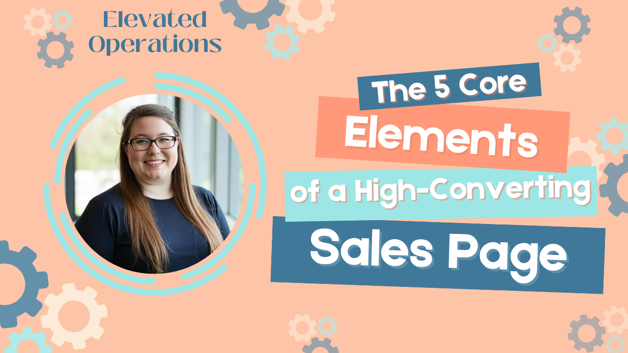 YouTube Video Cover for The 5 Core Elements of a High-Converting Sales Page